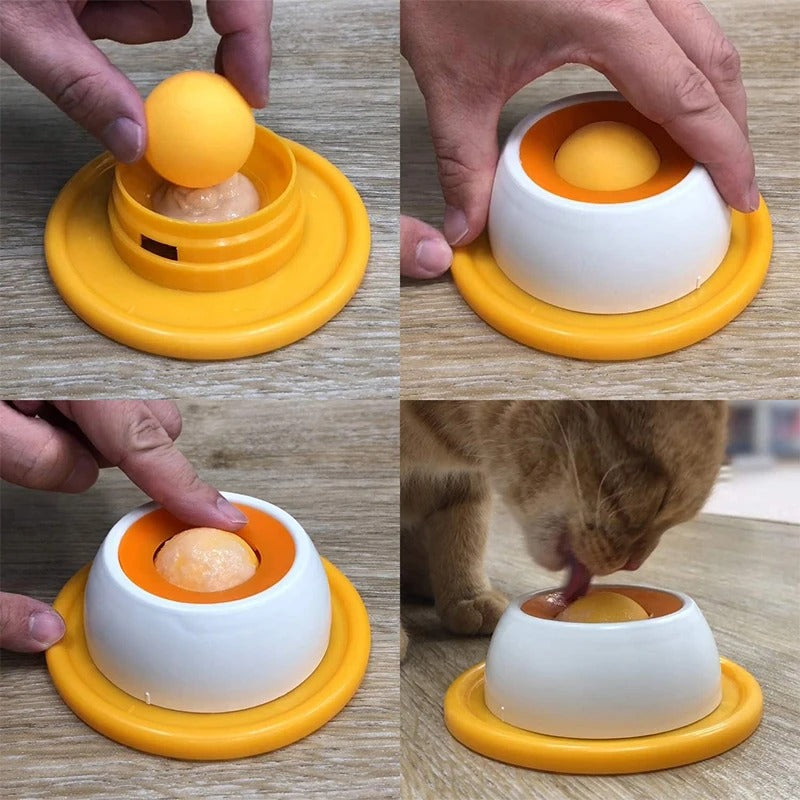 Slow-Feed Lick Bowl