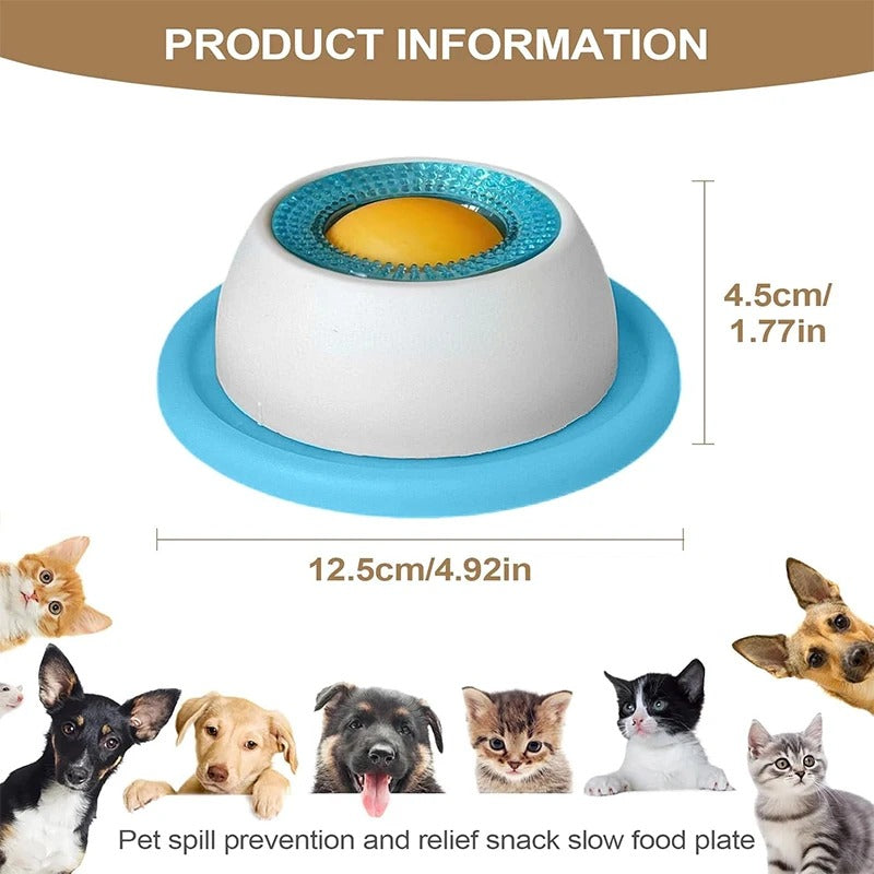 Slow-Feed Lick Bowl